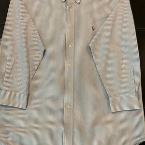 Men’s Ralph Lauren Yarmouth blue/ white pinstripe